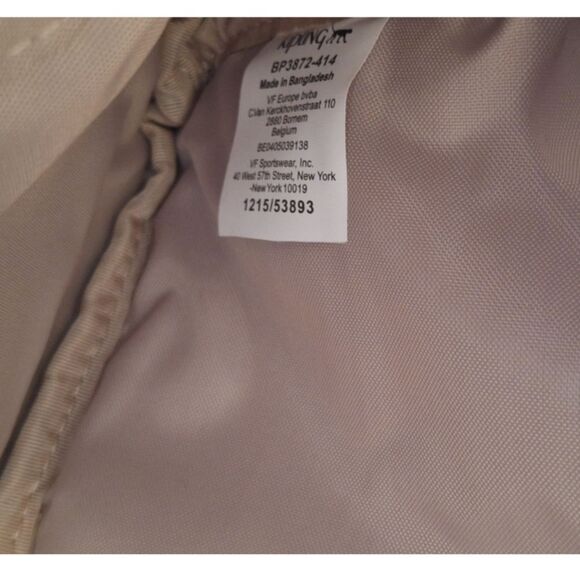 Kipling Black Ravier Medium City Backpack with plush monkey bag charm NWOT - Picture 12 of 12